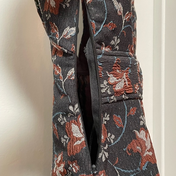 Free People Structured Floral Mini Dress - Picture 15 of 16